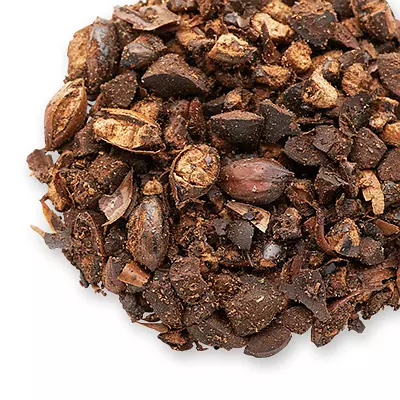 Coarse roasted grains and dark beans