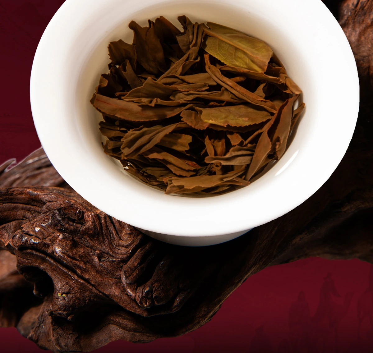Zheng Shan Tang Han Fen Black Tea, 150g Gift Box — Infused leaves