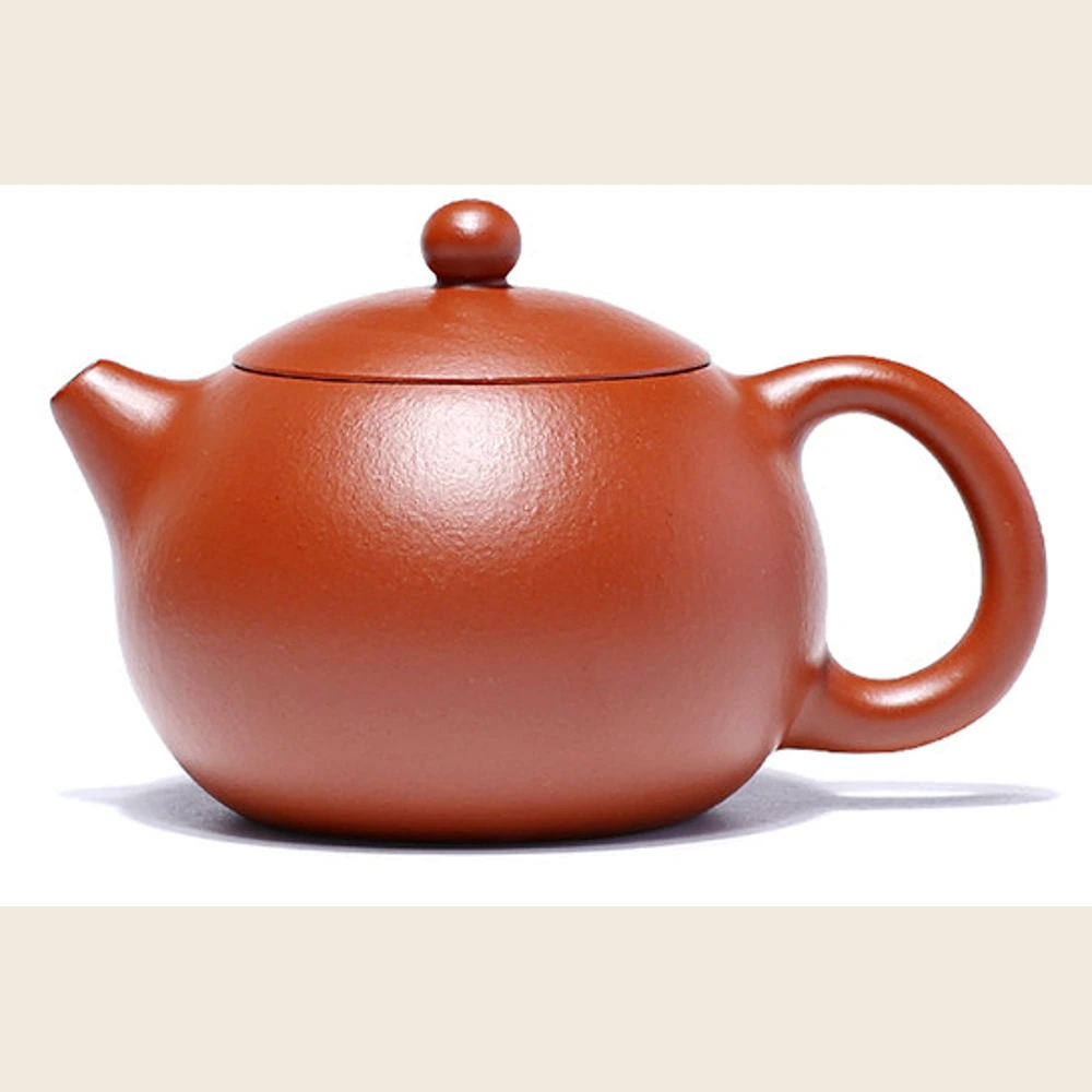 Profile of the Zhuni Xishi teapot with rounded body and short spout