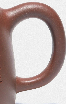 Ear-shaped loop handle of the Jinglan teapot